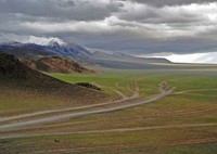 Дорога к перевалу Бурат